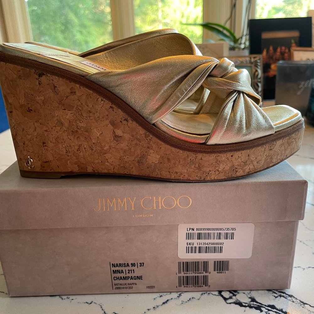 Jimmy Choo Marisa Wedge Espadrilles
